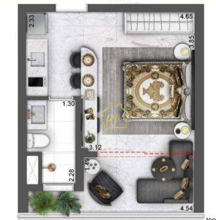 Imagem Edifício Residencial com 1 Quarto à Venda, 1.798 m² em Moema - São Paulo Imagem Edifício Residencial com 1 Quarto à Venda, 1.798 m² em Moema - São Paulo