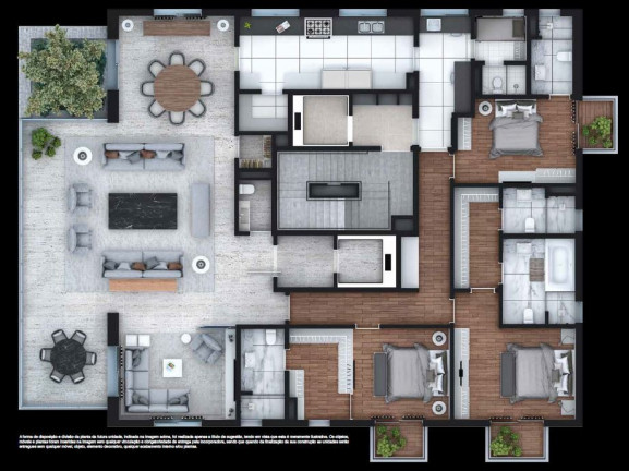 Imagem Cobertura com 3 Quartos à Venda, 672 m² em Jardins - São Paulo
