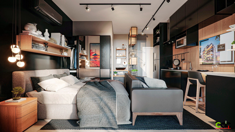 Imagem Apartamento com 1 Quarto à Venda, 28 m² em Centro - Poços De Caldas Imagem Apartamento com 1 Quarto à Venda, 28 m² em Centro - Poços De Caldas