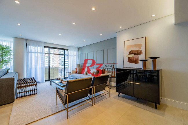 Imagem Apartamento com 3 Quartos à Venda, 185 m² em Gonzaga - Santos
