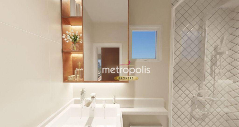 Imagem Apartamento com 2 Quartos à Venda, 44 m² em Jardim - Santo André