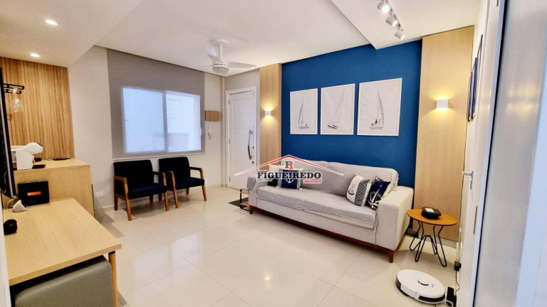 Apartamento com 1 Quarto à Venda, 37 m² em Canto Do Forte - Praia Grande