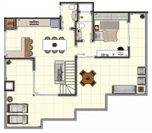 Imagem Cobertura com 3 Quartos à Venda, 215 m² em Alto Da Glória - Curitiba