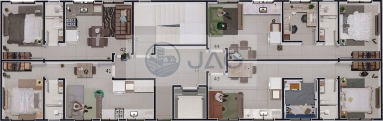 Imagem Imóvel com 1 Quarto à Venda, 39 m² em Capão Da Imbuia - Curitiba Imagem Imóvel com 1 Quarto à Venda, 39 m² em Capão Da Imbuia - Curitiba