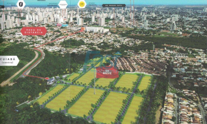 Imagem Terreno em Condomínio à Venda, 330 m² em Santa Rosa - Cuiabá