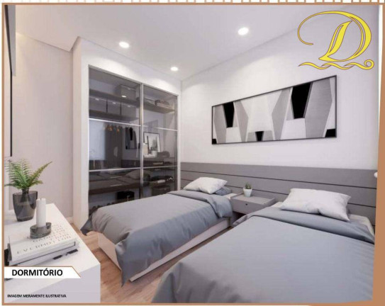 Imagem Apartamento com 1 Quarto à Venda, 47 m² em Vila Guilhermina - Praia Grande