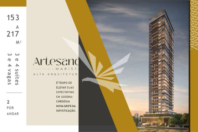 Imagem Apartamento com 3 Quartos à Venda, 152 m² em Setor Marista - Goiânia Imagem Apartamento com 3 Quartos à Venda, 152 m² em Setor Marista - Goiânia