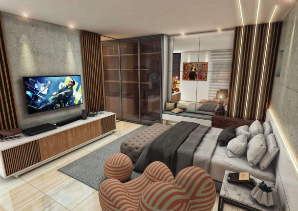 Imagem Apartamento com 1 Quarto à Venda, 35 m² em Casa Forte - Recife