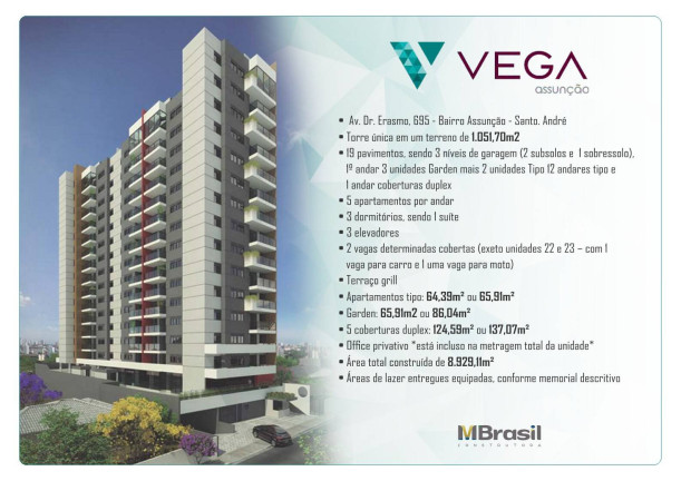 Imagem Apartamento com 3 Quartos à Venda, 65 m² em Vila Assunção - Santo André Imagem Apartamento com 3 Quartos à Venda, 65 m² em Vila Assunção - Santo André