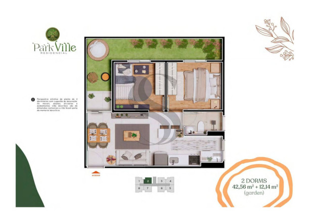 Imagem Apartamento com 2 Quartos à Venda, em Chácaras Reunidas São Jorge - Sorocaba Imagem Apartamento com 2 Quartos à Venda, em Chácaras Reunidas São Jorge - Sorocaba