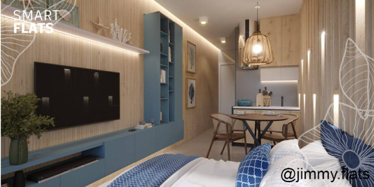 Imagem Apartamento com 1 Quarto à Venda, 21 m² em Centro, Porto De Galinhas - Ipojuca