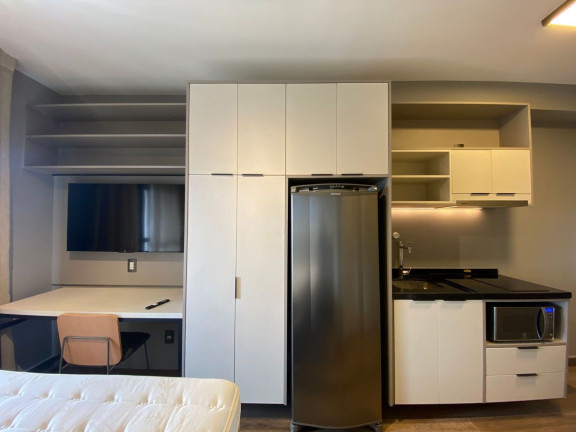 Imagem Apartamento com 1 Quarto para Alugar, 25 m² em Brooklin - São Paulo Imagem Apartamento com 1 Quarto para Alugar, 25 m² em Brooklin - São Paulo