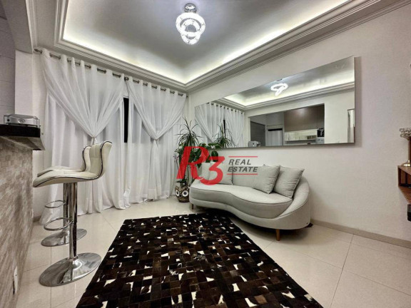 Apartamento com 1 Quarto à Venda, 50 m² em Centro - São Vicente