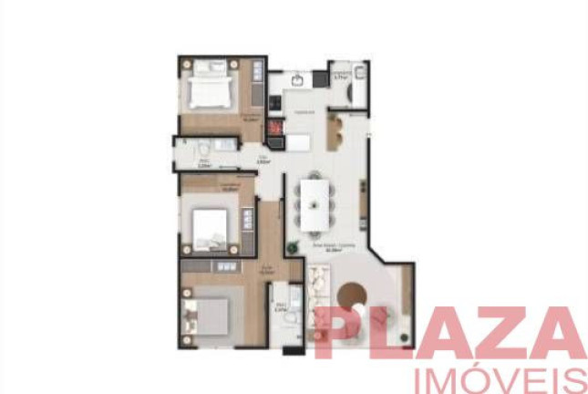 Imagem Apartamento com 3 Quartos à Venda, 97 m² em Centro - Balneário Camboriú
