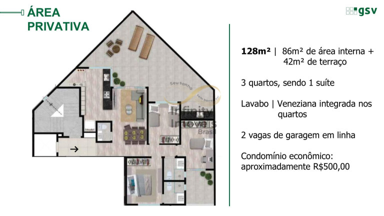 Imagem Apartamento com 3 Quartos à Venda, 42 m² em Santo Agostinho - Belo Horizonte