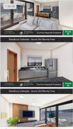 Imagem Casa com 3 Quartos à Venda, 128 m² em Condomínio Buona Vita - Ribeirão Preto Imagem Casa com 3 Quartos à Venda, 128 m² em Condomínio Buona Vita - Ribeirão Preto