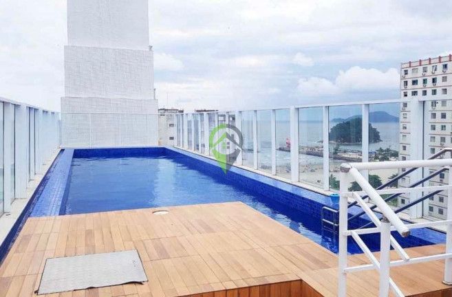 Imagem Apartamento com 2 Quartos à Venda, 74 m² em José Menino - Santos