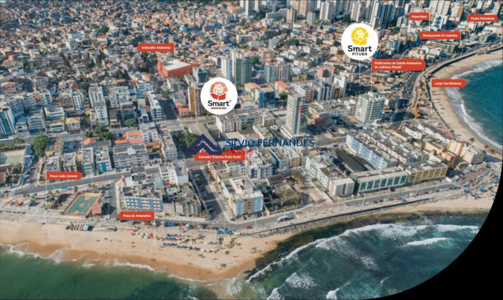 Apartamento com 1 Quarto à Venda, 27 m² em Amaralina - Salvador