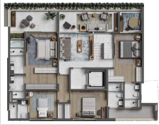 Imagem Apartamento com 4 Quartos à Venda, 338 m² em Vila Nova Conceição - São Paulo Imagem Apartamento com 4 Quartos à Venda, 338 m² em Vila Nova Conceição - São Paulo