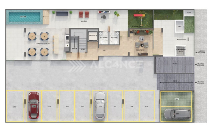 Imagem Apartamento com 1 Quarto à Venda, 30 m² em Brisamar - João Pessoa