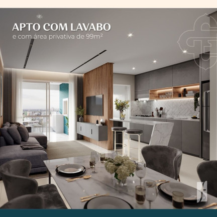 Imagem Apartamento com 3 Quartos à Venda, 99 m² em Centro - Criciúma