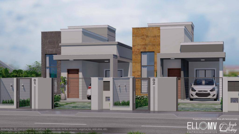 Imagem Casa com 2 Quartos à Venda, 76 m² em Bosque Da Mata - Tijucas Imagem Casa com 2 Quartos à Venda, 76 m² em Bosque Da Mata - Tijucas
