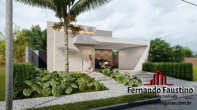 Imagem Casa de Condomínio com 3 Quartos à Venda, 158 m² em Jardins Bolonha - Senador Canedo Imagem Casa de Condomínio com 3 Quartos à Venda, 158 m² em Jardins Bolonha - Senador Canedo
