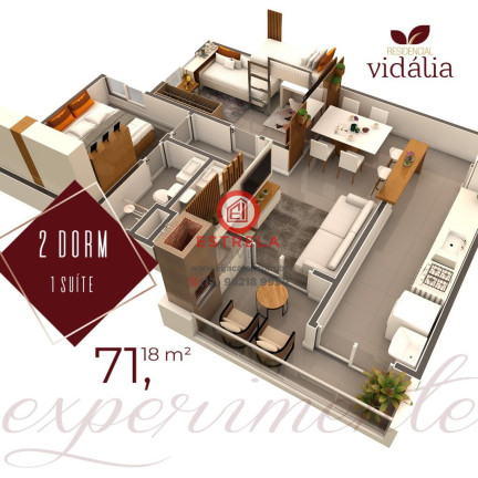 Imagem Imóvel com 2 Quartos à Venda, 71 m² em Vila Aprazível - Jacareí Imagem Imóvel com 2 Quartos à Venda, 71 m² em Vila Aprazível - Jacareí