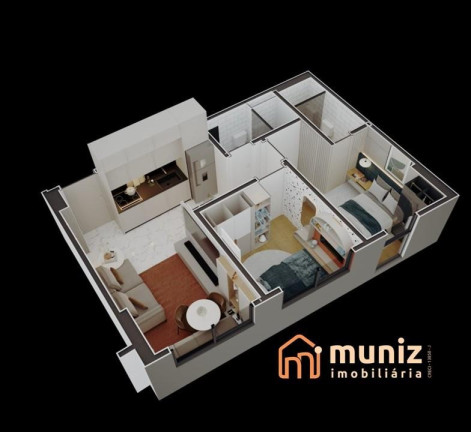 Imagem Apartamento com 2 Quartos à Venda, 42 m² em Derby - Recife