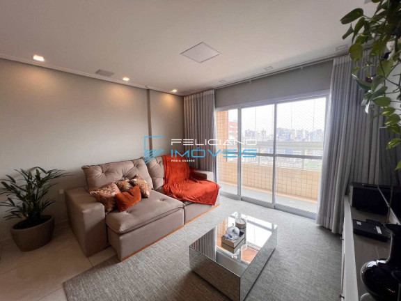Imagem Apartamento com 3 Quartos à Venda, 130 m² em Guilhermina - Praia Grande