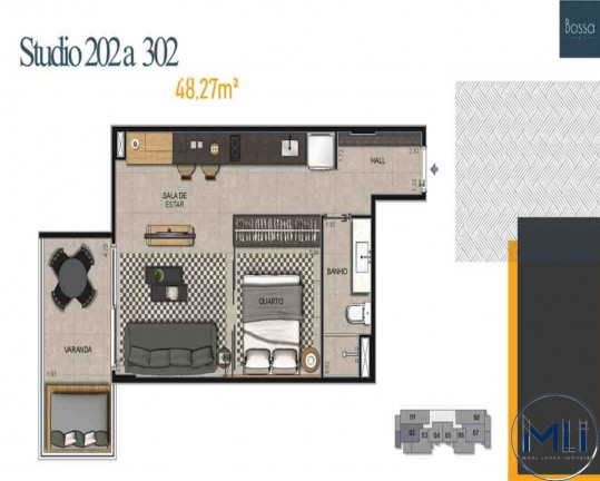 Imagem Imóvel com 1 Quarto à Venda, 45 m² em Ipanema - Rio De Janeiro