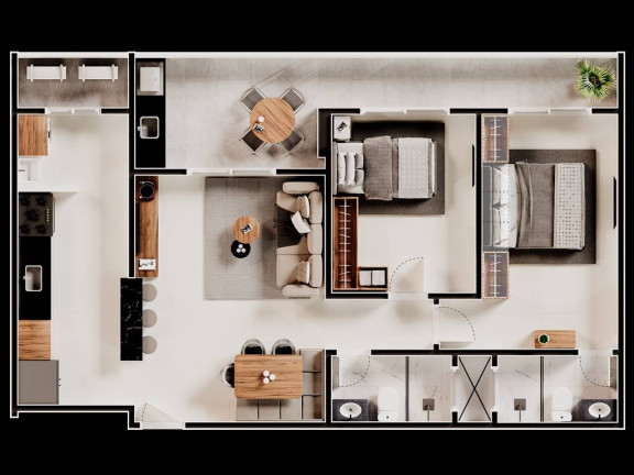 Imagem Apartamento com 2 Quartos à Venda, 74 m² em Forte - Praia Grande Imagem Apartamento com 2 Quartos à Venda, 74 m² em Forte - Praia Grande
