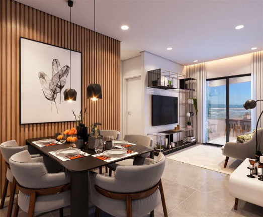 Imagem Apartamento com 2 Quartos à Venda, 76 m² em Maracanã - Praia Grande