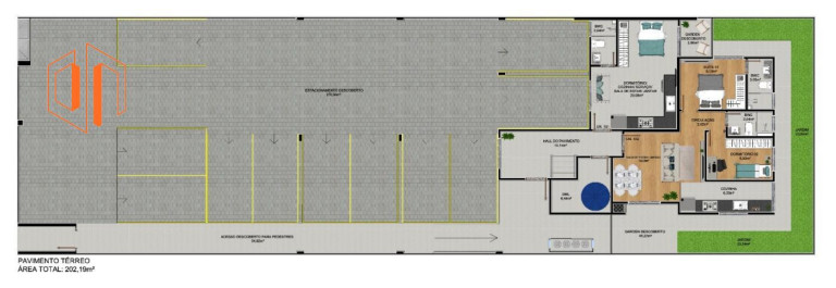 Imagem Apartamento com 2 Quartos à Venda, 47 m² em Parque Da Fonte - São José Dos Pinhais