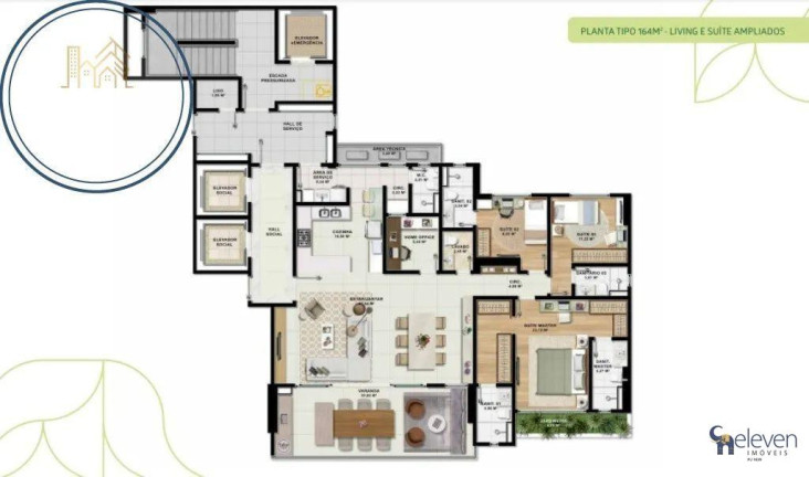 Imagem Apartamento com 3 Quartos à Venda, 130 m² em Caminho Das Arvores - Salvador Imagem Apartamento com 3 Quartos à Venda, 130 m² em Caminho Das Arvores - Salvador