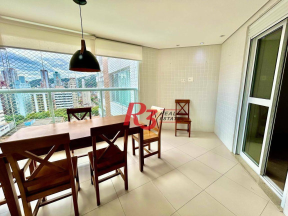 Imagem Apartamento com 3 Quartos à Venda, 122 m² em Gonzaga - Santos