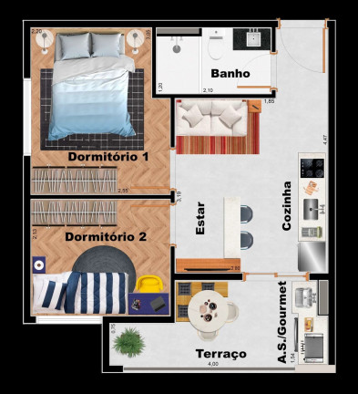 Imagem Apartamento com 2 Quartos à Venda, 41 m² em Vila Ré - São Paulo Imagem Apartamento com 2 Quartos à Venda, 41 m² em Vila Ré - São Paulo