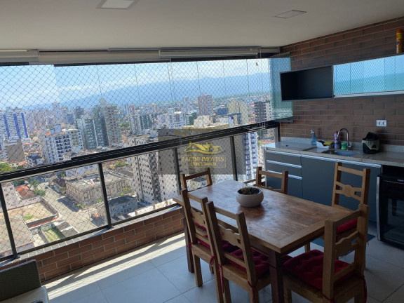 Imagem Apartamento com 3 Quartos à Venda, 145 m² em Guilhermina - Praia Grande