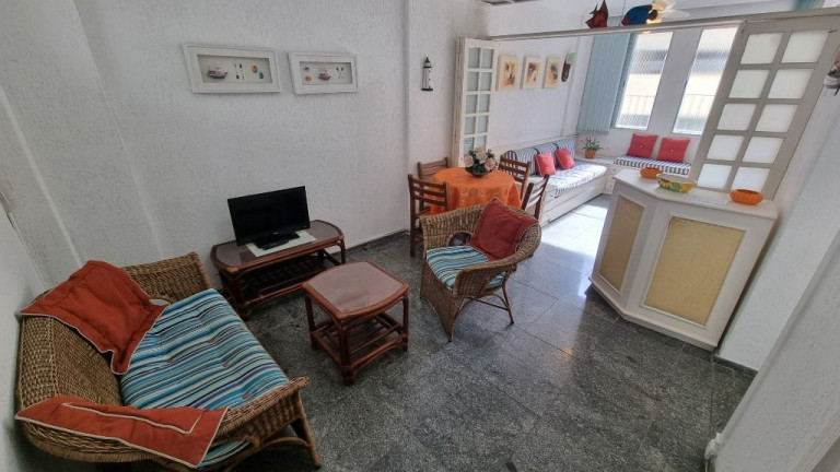 Apartamento com 1 Quarto à Venda, 55 m² em Pitangueiras - Guarujá