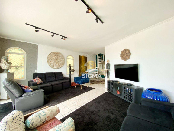 Imagem Cobertura com 6 Quartos à Venda, 382 m² em Pitangueiras - Guarujá