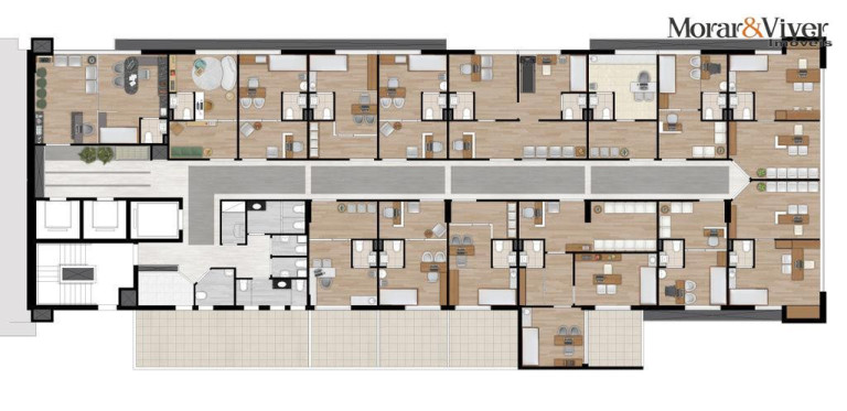 Imagem Imóvel Comercial à Venda, 57 m² em Centro - Curitiba
