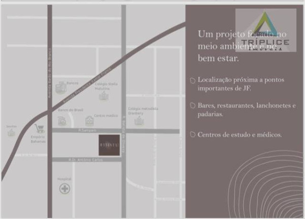 Imagem Apartamento com 3 Quartos à Venda, 97 m² em Granbery - Juiz De Fora