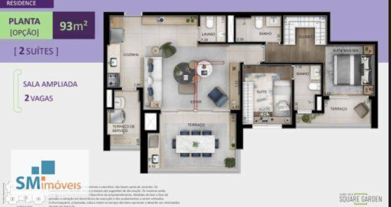 Imagem Apartamento com 3 Quartos à Venda, 93 m² em Campo Belo - São Paulo