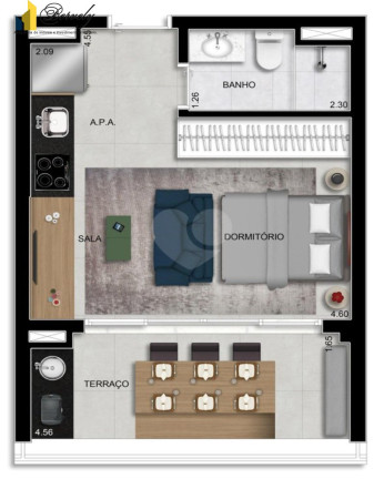 Imagem Apartamento com 2 Quartos à Venda, 55 m² em Jardim Paulista - São Paulo Imagem Apartamento com 2 Quartos à Venda, 55 m² em Jardim Paulista - São Paulo