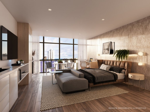 Imagem Studio com 1 Quarto à Venda, 30 m² em Boa Viagem - Recife