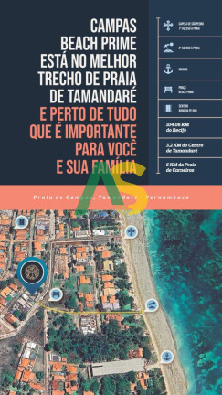 Imagem Flat com 2 Quartos à Venda, 37 m² em Praia Do Campas - Tamandaré