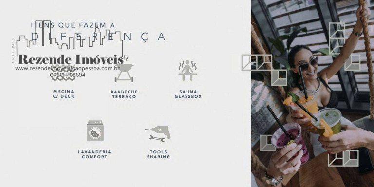 Imagem Apartamento com 1 Quarto à Venda, 30 m² em Manaíra - João Pessoa Imagem Apartamento com 1 Quarto à Venda, 30 m² em Manaíra - João Pessoa