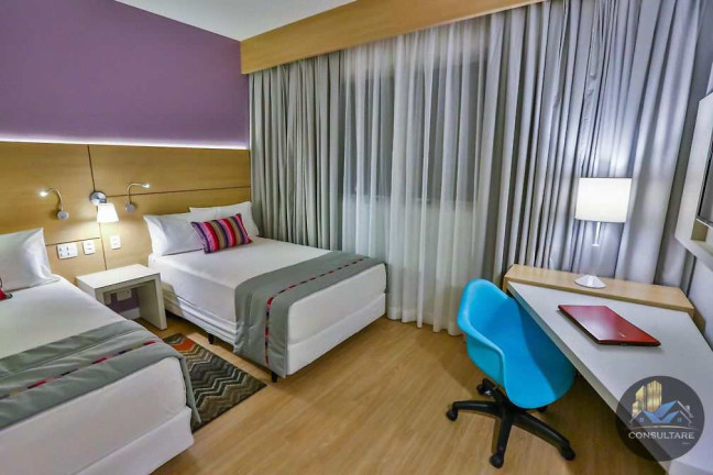 Imagem Flat com 1 Quarto à Venda, 24 m² em Pompéia - Santos
