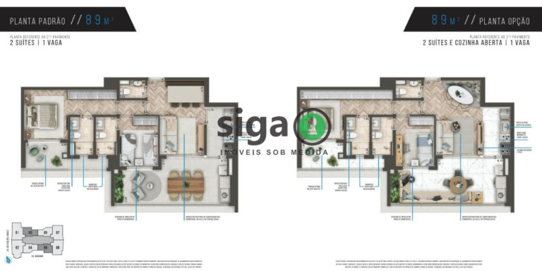 Imagem Apartamento com 2 Quartos à Venda, 89 m² em Santo Amaro - São Paulo Imagem Apartamento com 2 Quartos à Venda, 89 m² em Santo Amaro - São Paulo
