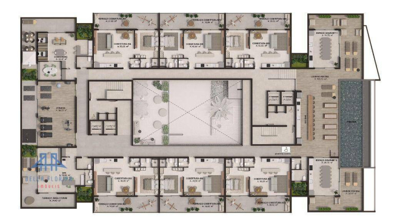 Studio com 1 Quarto à Venda, 22 m² em Campeche - Florianópolis